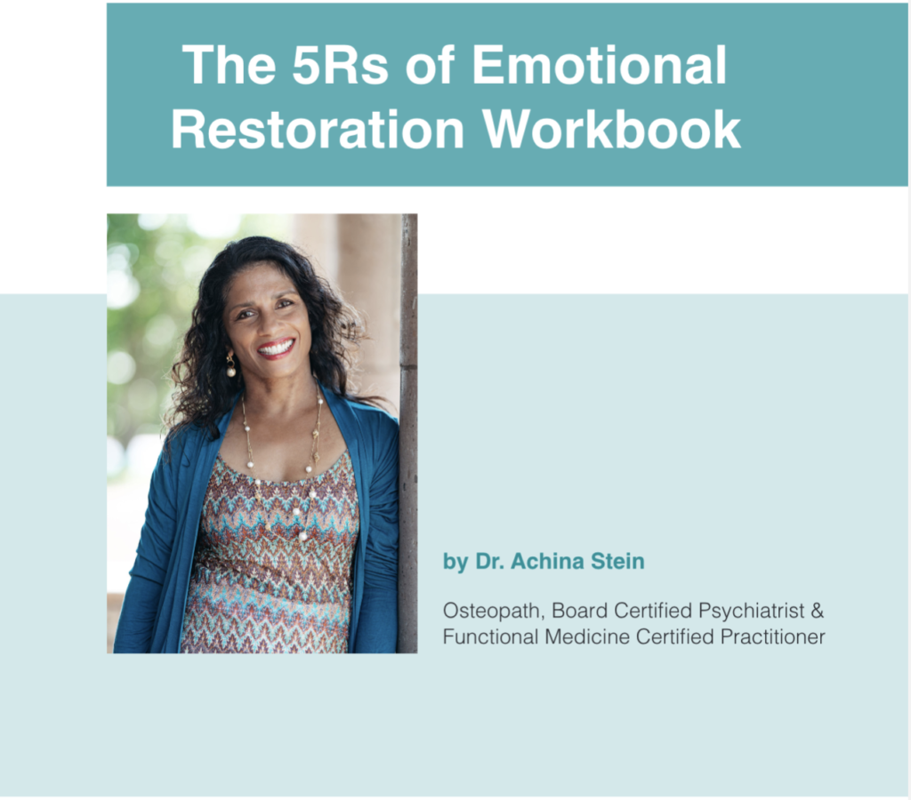 The 5Rs of emotional restoration workbook